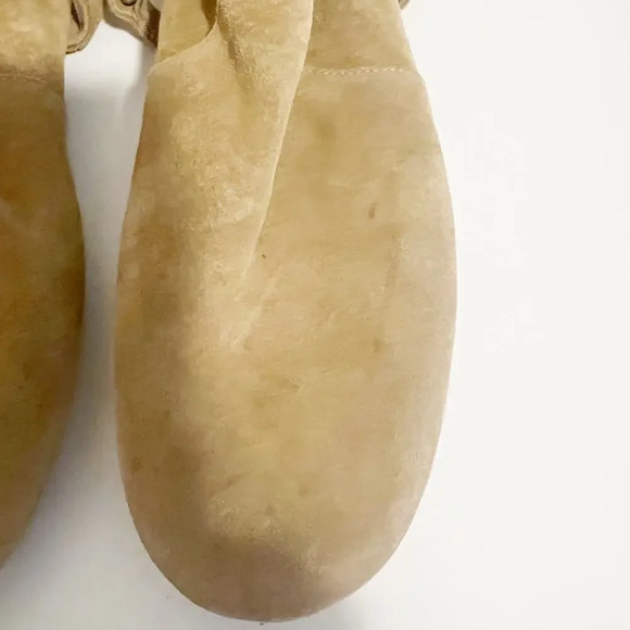 ISABEL MARANT ETOILE Suede Tan Gaucho Ankle Boots size 40 - Picture 8 of 12